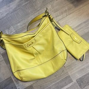 Coach purse and wallet. Like new